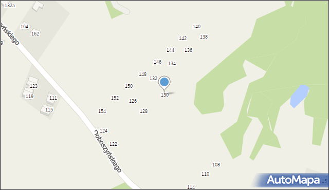 Chorowice, Doboszyńskiego Adama, 130, mapa Chorowice