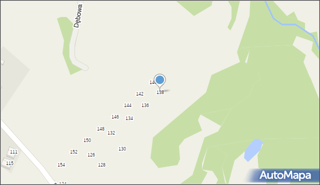 Chorowice, Doboszyńskiego Adama, 138, mapa Chorowice