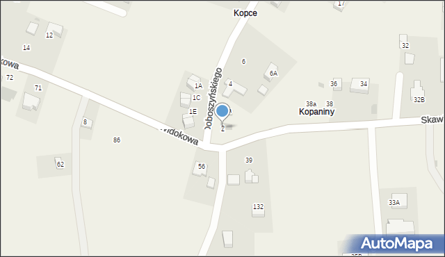 Chorowice, Doboszyńskiego Adama, 2, mapa Chorowice