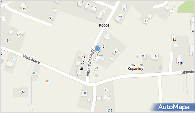 Chorowice, Doboszyńskiego Adama, 4, mapa Chorowice