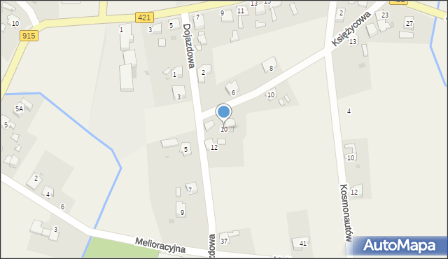 Ciechowice, Dojazdowa, 10, mapa Ciechowice