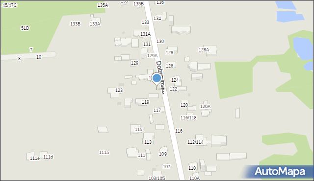 Częstochowa, Dobrzyńska, 123, mapa Częstochowy