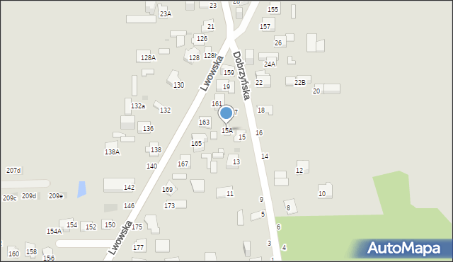 Częstochowa, Dobrzyńska, 15A, mapa Częstochowy