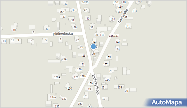 Częstochowa, Dobrzyńska, 28, mapa Częstochowy