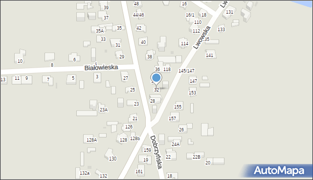 Częstochowa, Dobrzyńska, 32, mapa Częstochowy