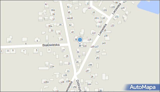 Częstochowa, Dobrzyńska, 36, mapa Częstochowy