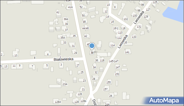 Częstochowa, Dobrzyńska, 38, mapa Częstochowy