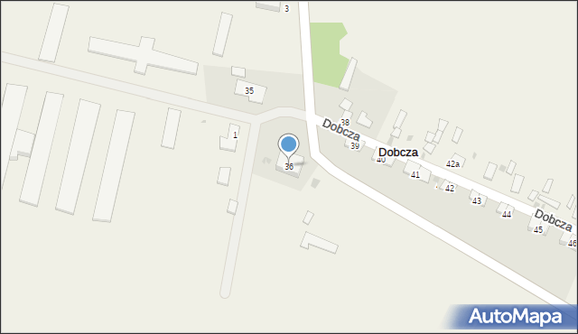 Dobcza, Dobcza, 36, mapa Dobcza