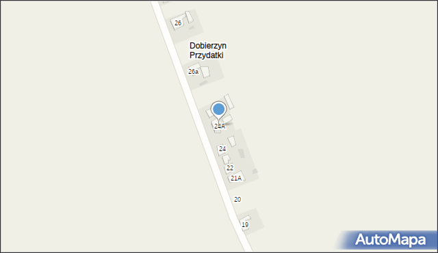 Dobierzyn, Dobierzyn, 24A, mapa Dobierzyn