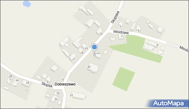 Dobieszewo, Dobieszewo, 15, mapa Dobieszewo