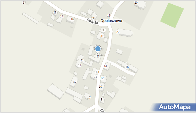 Dobieszewo, Dobieszewo, 34, mapa Dobieszewo