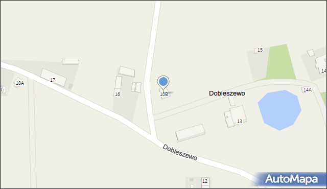 Dobieszewo, Dobieszewo, 10B, mapa Dobieszewo