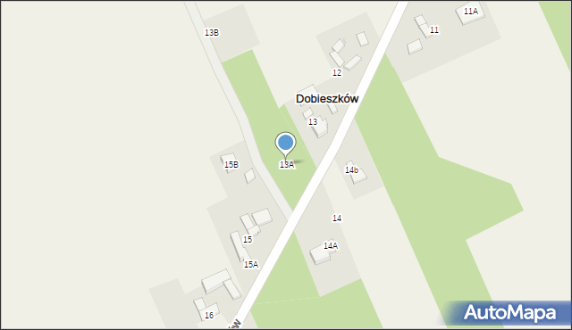 Dobieszków, Dobieszków, 13A, mapa Dobieszków