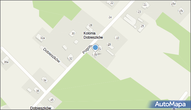 Dobieszków, Dobieszków, 12a, mapa Dobieszków