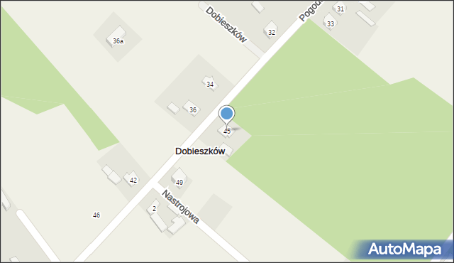 Dobieszków, Dobieszków, 16, mapa Dobieszków