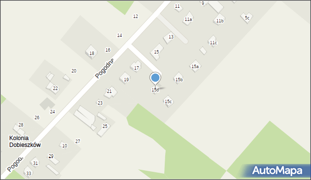 Dobieszków, Dobieszków, 8k, mapa Dobieszków