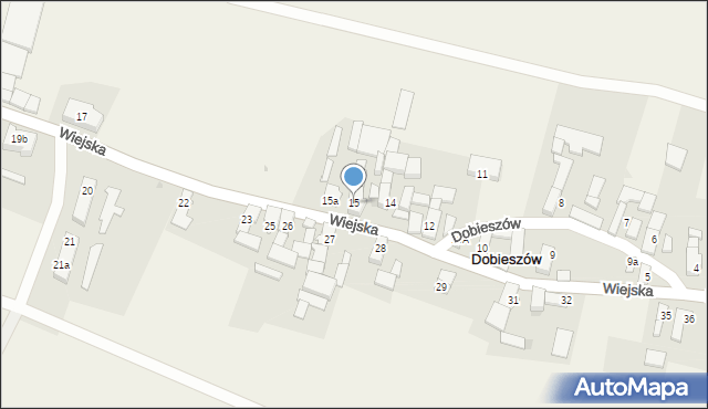 Dobieszów, Dobieszów, 15, mapa Dobieszów