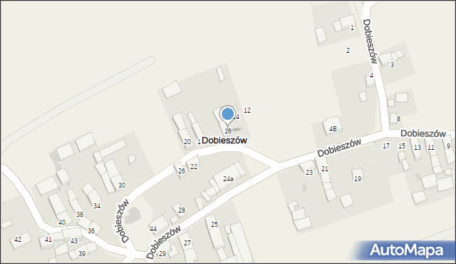 Dobieszów, Dobieszów, 16, mapa Dobieszów