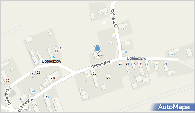 Dobieszów, Dobieszów, 4B, mapa Dobieszów