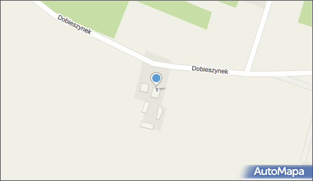 Dobieszyn, Dobieszynek, 3, mapa Dobieszyn