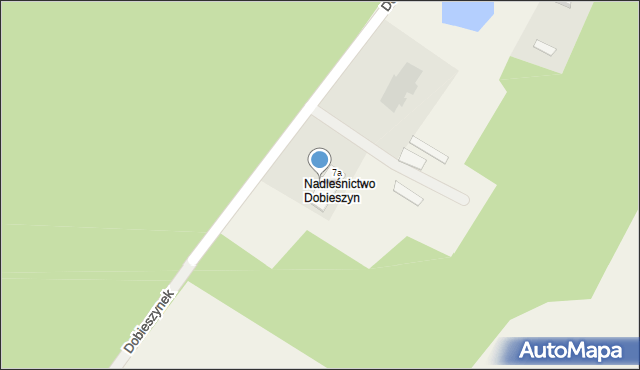 Dobieszyn, Dobieszynek, 7, mapa Dobieszyn