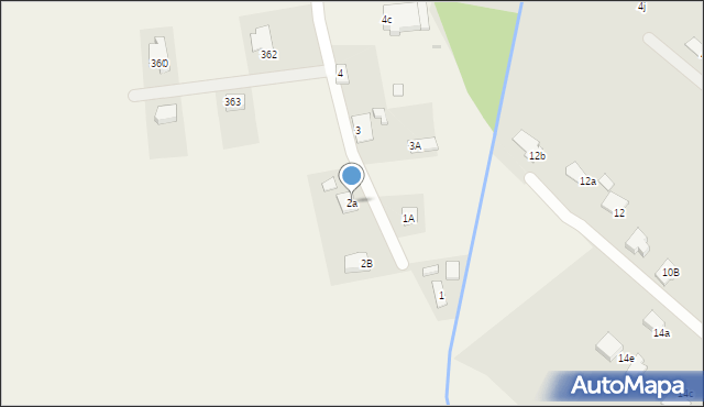 Dobieszyn, Dobieszyn, 2a, mapa Dobieszyn