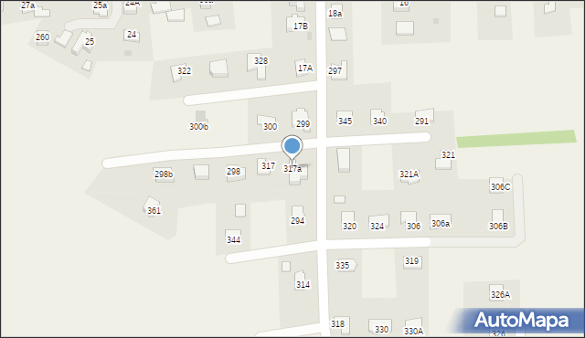 Dobieszyn, Dobieszyn, 317a, mapa Dobieszyn