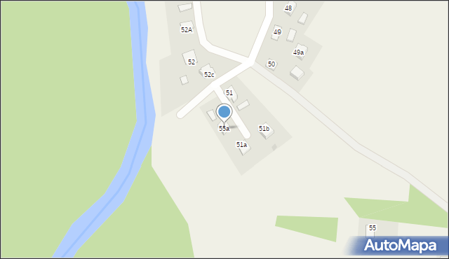 Dobieszyn, Dobieszyn, 55a, mapa Dobieszyn