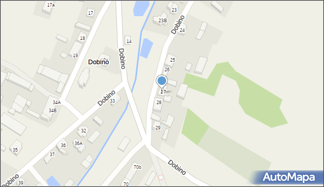 Dobino, Dobino, 27A, mapa Dobino