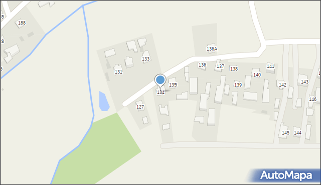 Dobkowice, Dobkowice, 134, mapa Dobkowice