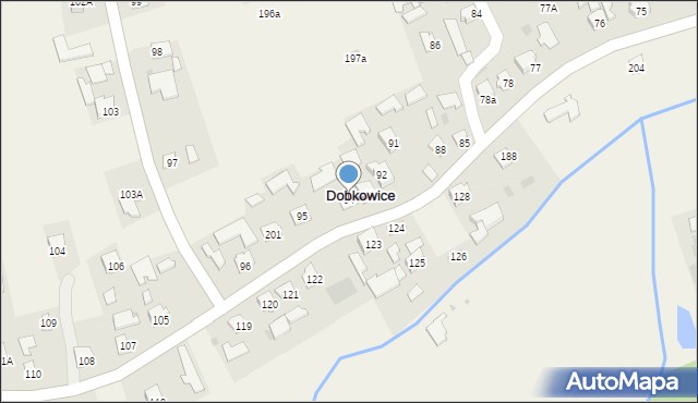 Dobkowice, Dobkowice, 94, mapa Dobkowice