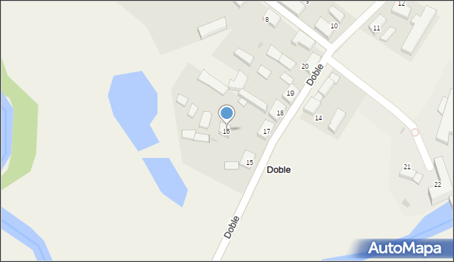 Doble, Doble, 16, mapa Doble