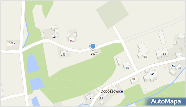 Doboszowice, Doboszowice, 160, mapa Doboszowice