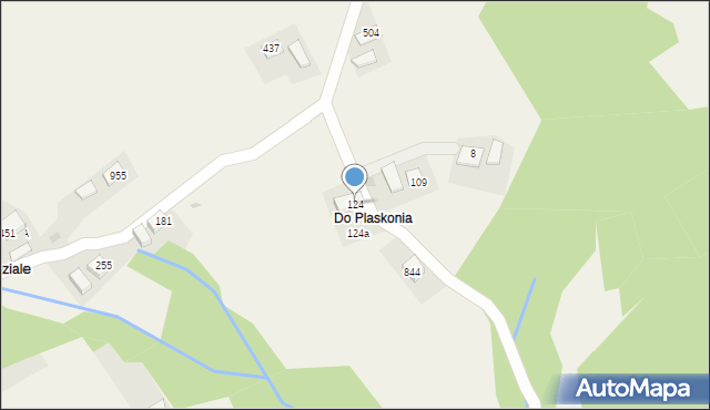 Dobra, Dobra, 124, mapa Dobra