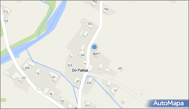 Dobra, Dobra, 569, mapa Dobra