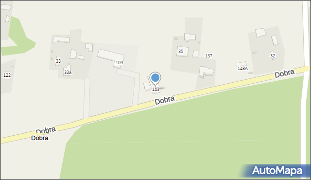 Dobra, Dobra, 143, mapa Dobra