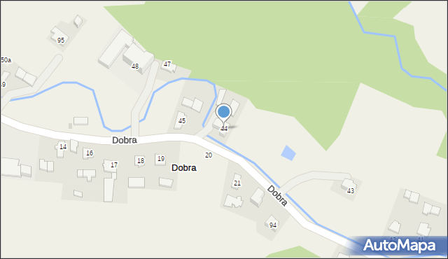 Dobra, Dobra, 44, mapa Dobra