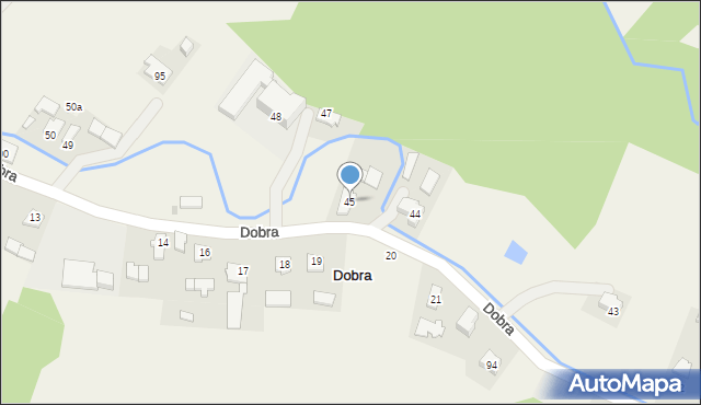 Dobra, Dobra, 45, mapa Dobra