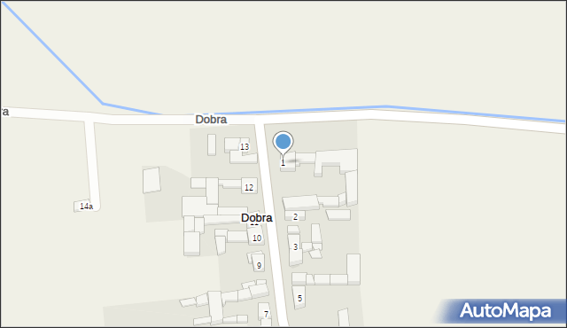 Dobra, Dobra, 1, mapa Dobra