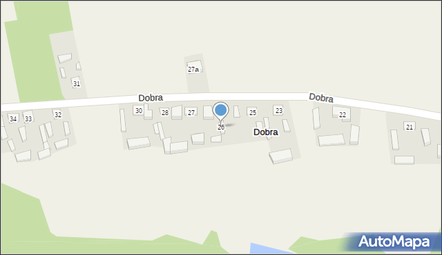 Dobra, Dobra, 26, mapa Dobra