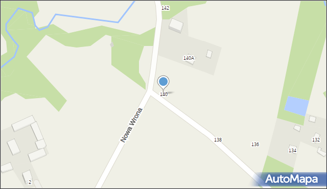 Dobra Wola, Dobra Wola, 140, mapa Dobra Wola