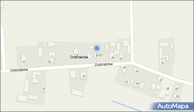 Dobraków, Dobraków, 37, mapa Dobraków