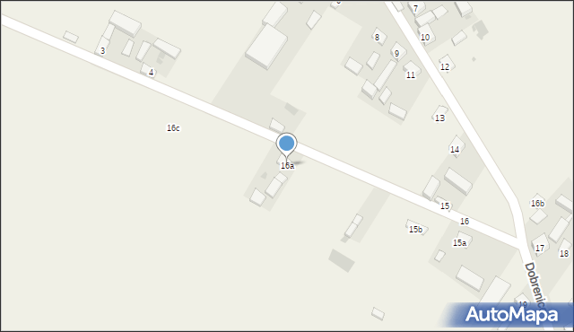 Dobrenice, Dobrenice, 16a, mapa Dobrenice