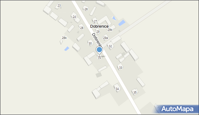 Dobrenice, Dobrenice, 31, mapa Dobrenice