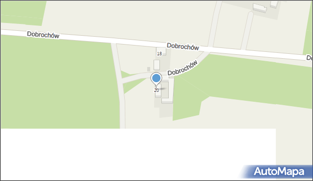 Dobrochów, Dobrochów, 20, mapa Dobrochów