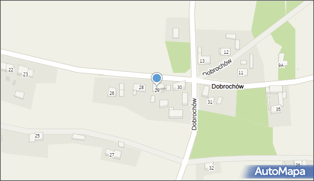 Dobrochów, Dobrochów, 29, mapa Dobrochów