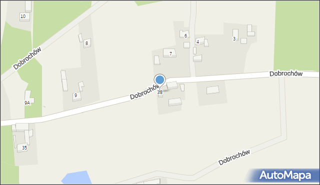 Dobrochów, Dobrochów, 38, mapa Dobrochów