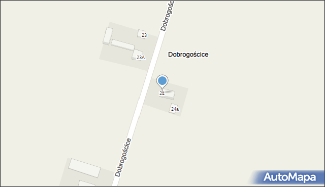 Dobrogościce, Dobrogościce, 24, mapa Dobrogościce