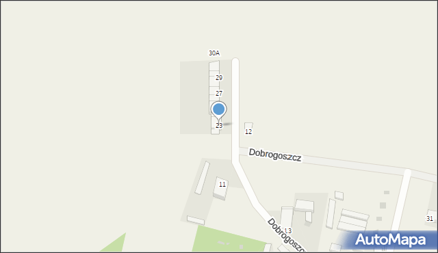 Dobrogoszcz, Dobrogoszcz, 23, mapa Dobrogoszcz