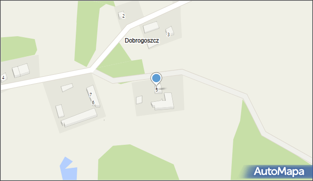 Dobrogoszcz, Dobrogoszcz, 5, mapa Dobrogoszcz